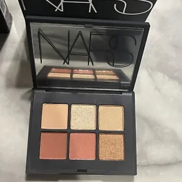 New Lot Of 3 Nars  Eyeshadow Palettes Voyageur Suede, Nectar, +  Hibiscus  New - Picture 4 of 6